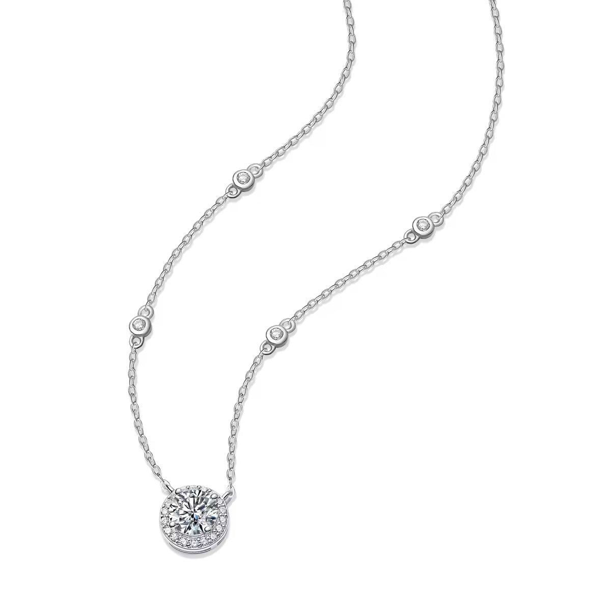 Moissanite Necklace