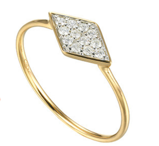 DIAMOND SHAPE RING