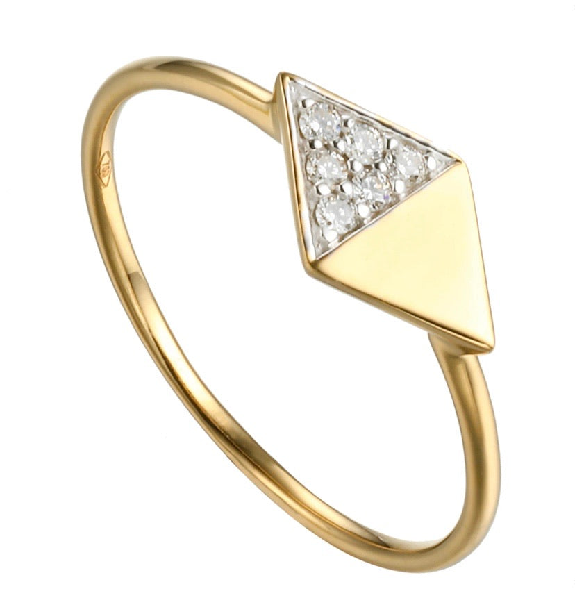 DIAMOND SHAPE RING